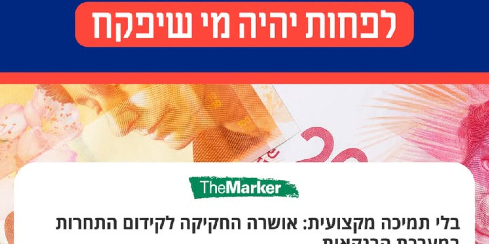 הגנת הפיקוח בשינויי רפורמת הבנקאות
