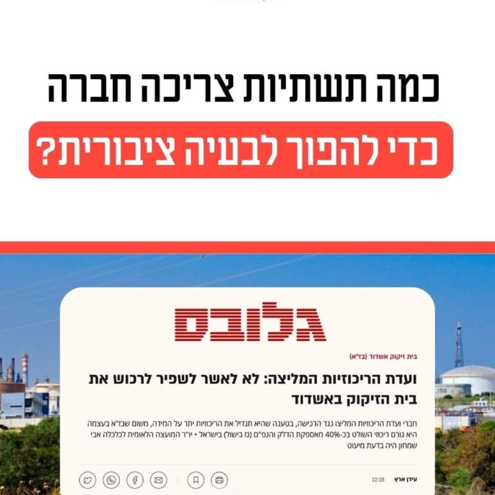 המאבק נגד הריכוזיות של חברת שפיר